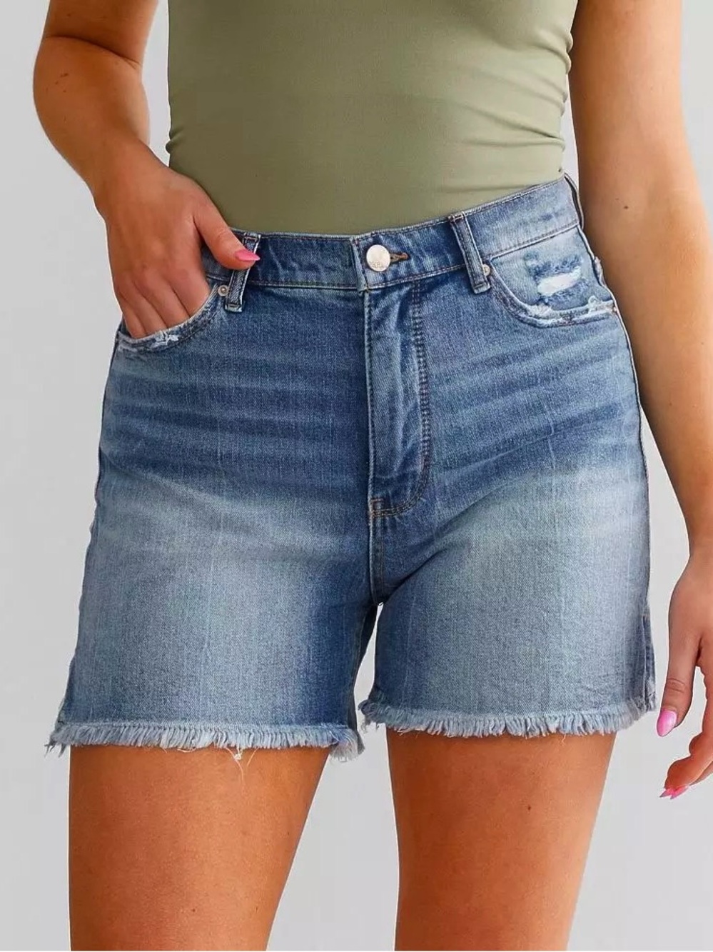 BKE 24 (00) Parker High Rise Denim Women’s Jeans Shorts ABK896
